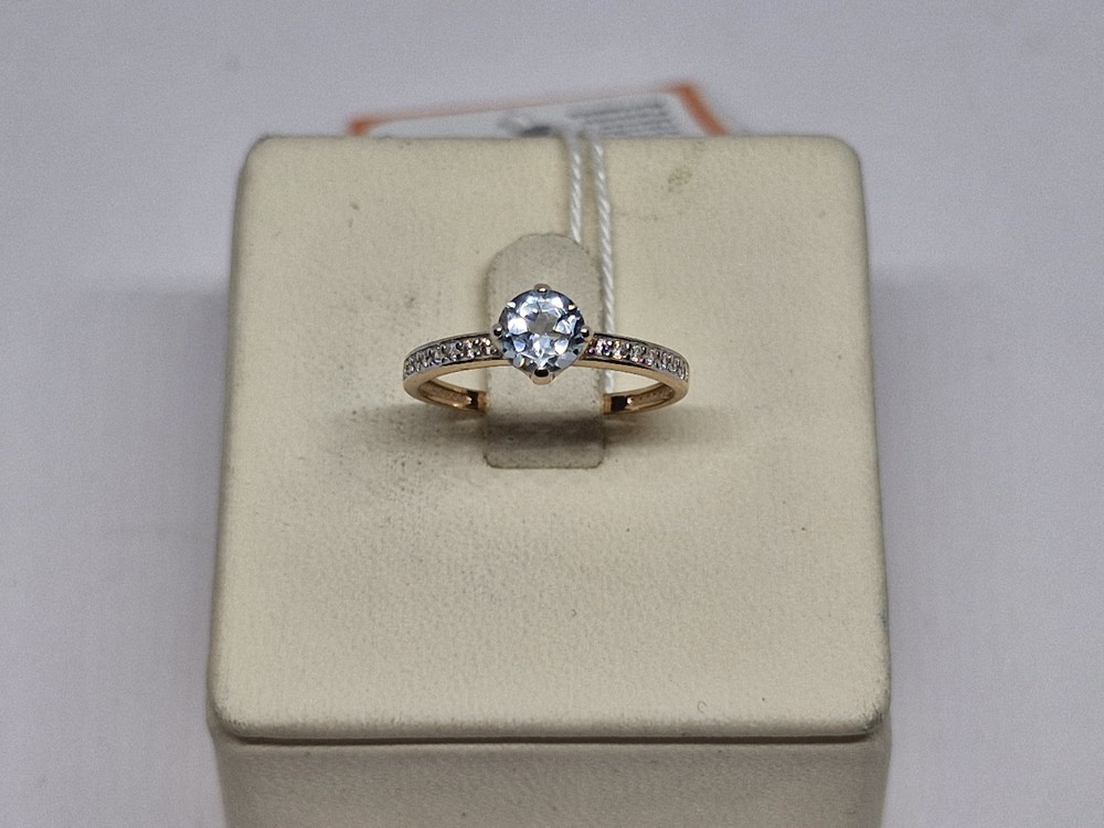 КОЛКМИ585 КОЛЬЦО С КАМНЯМИ (Au 585)