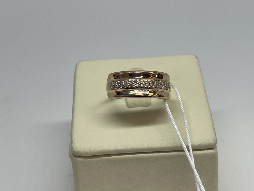 КОЛКМИ585 КОЛЬЦО С КАМНЯМИ (Au 585)