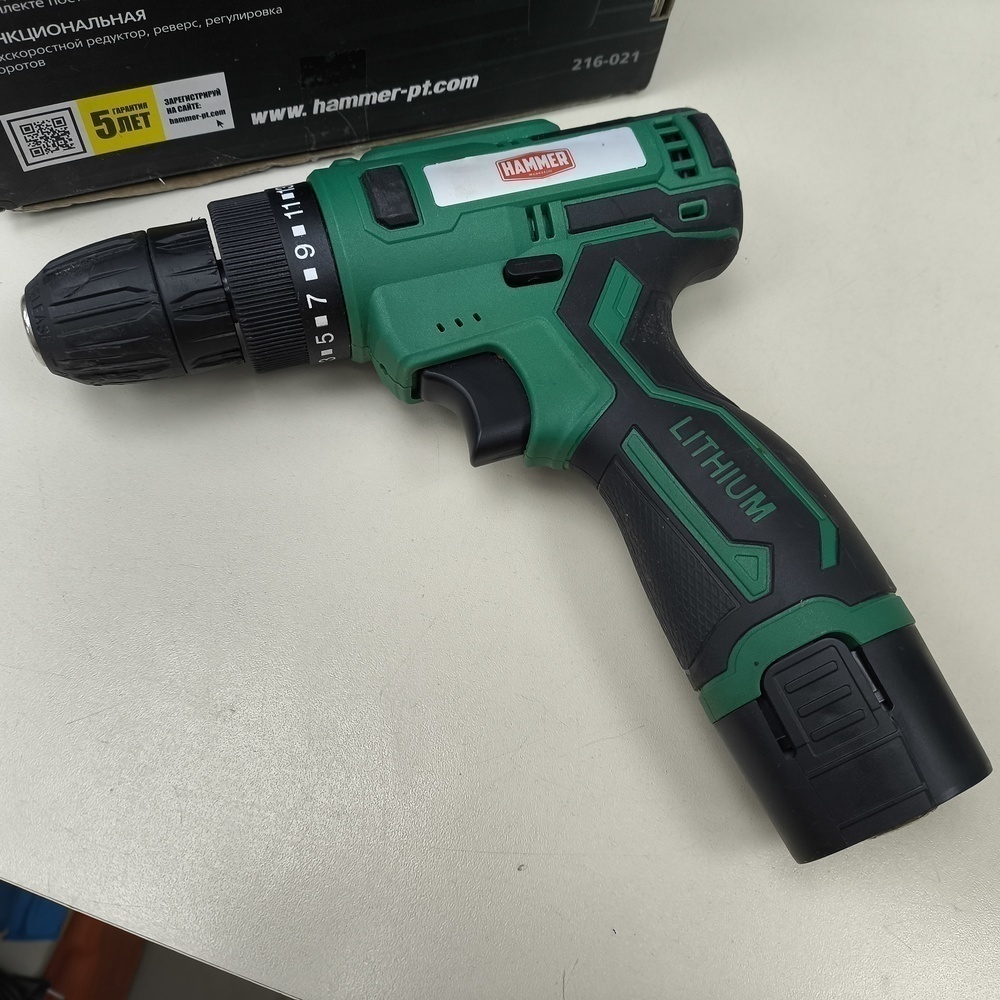 Шуруповерты Hammer ACD 12 CS;