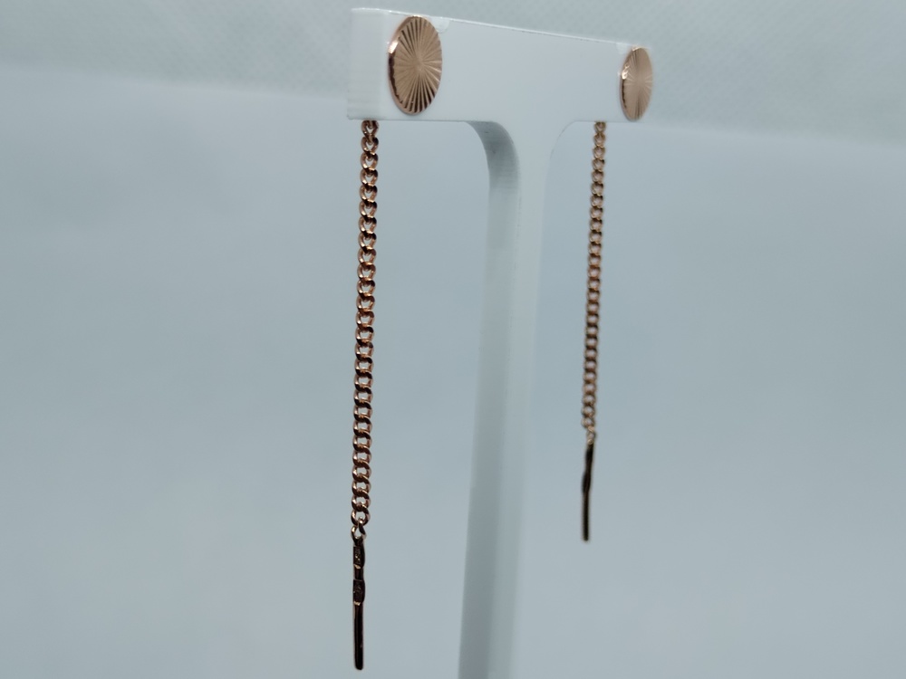 СПРО585 СЕРЬГИ ПРОДЕВКИ (Au 585)