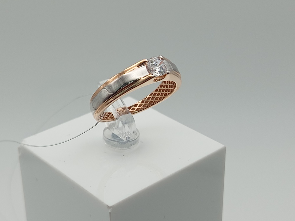 КОЛЬЦО С КАМНЕМ (Au 585)