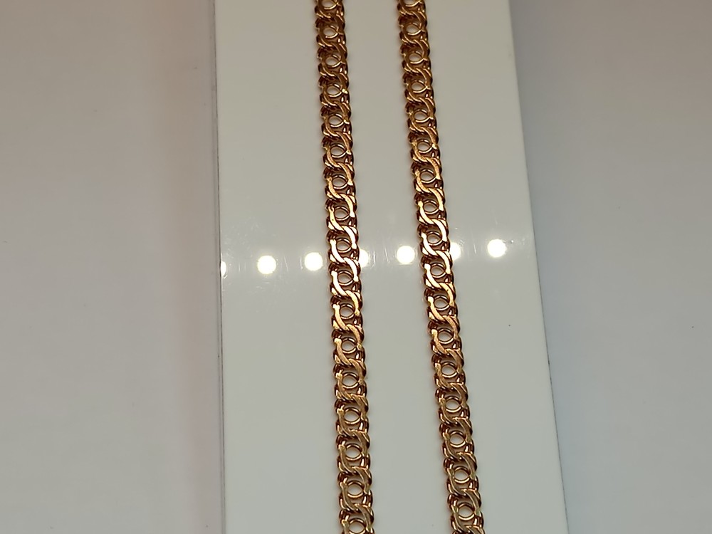 ЦЕПЬ ПОЛНОВЕСНАЯ Бисмарк арабский (Au 585)