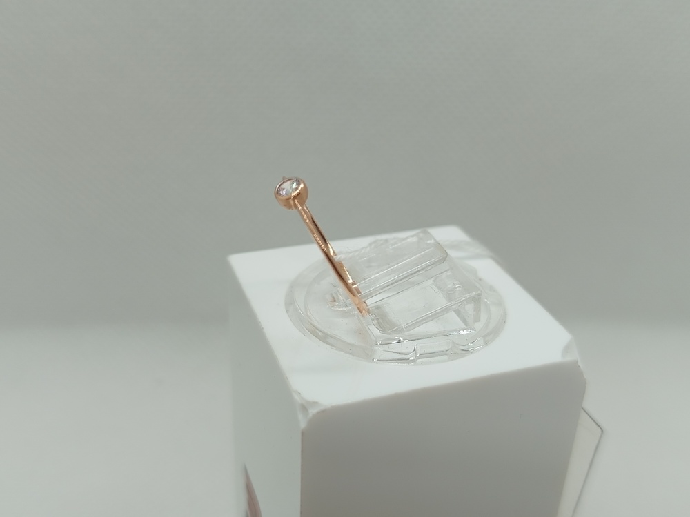 КОЛКМ585 КОЛЬЦО С КАМНЕМ (Au 585)