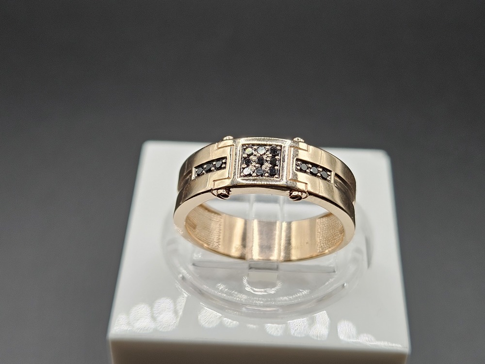 КОЛКМИ585 КОЛЬЦО С КАМНЯМИ (Au 585)