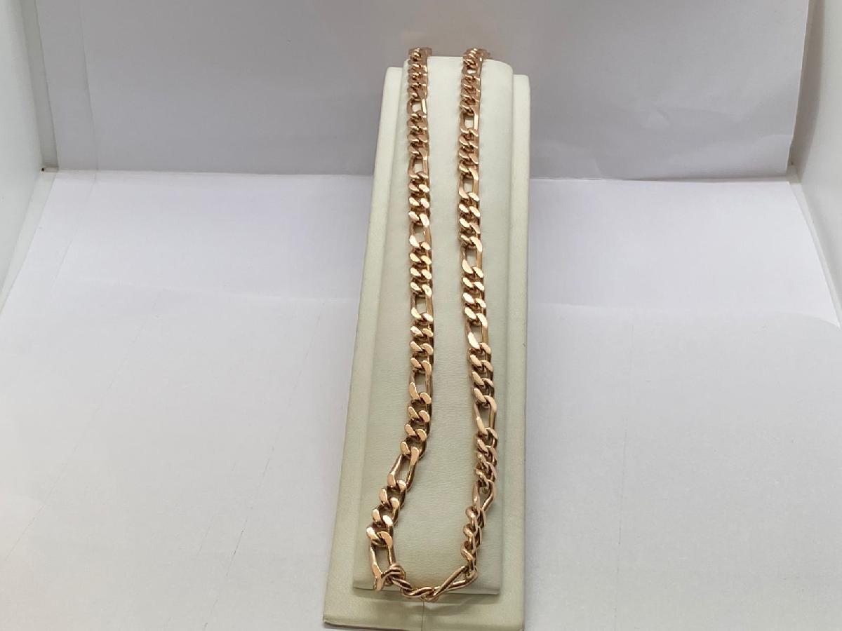 ЦЛФК585 ЦЕПЬ ПОЛНОВЕСНАЯ Фигаро(картье) (Au 585)