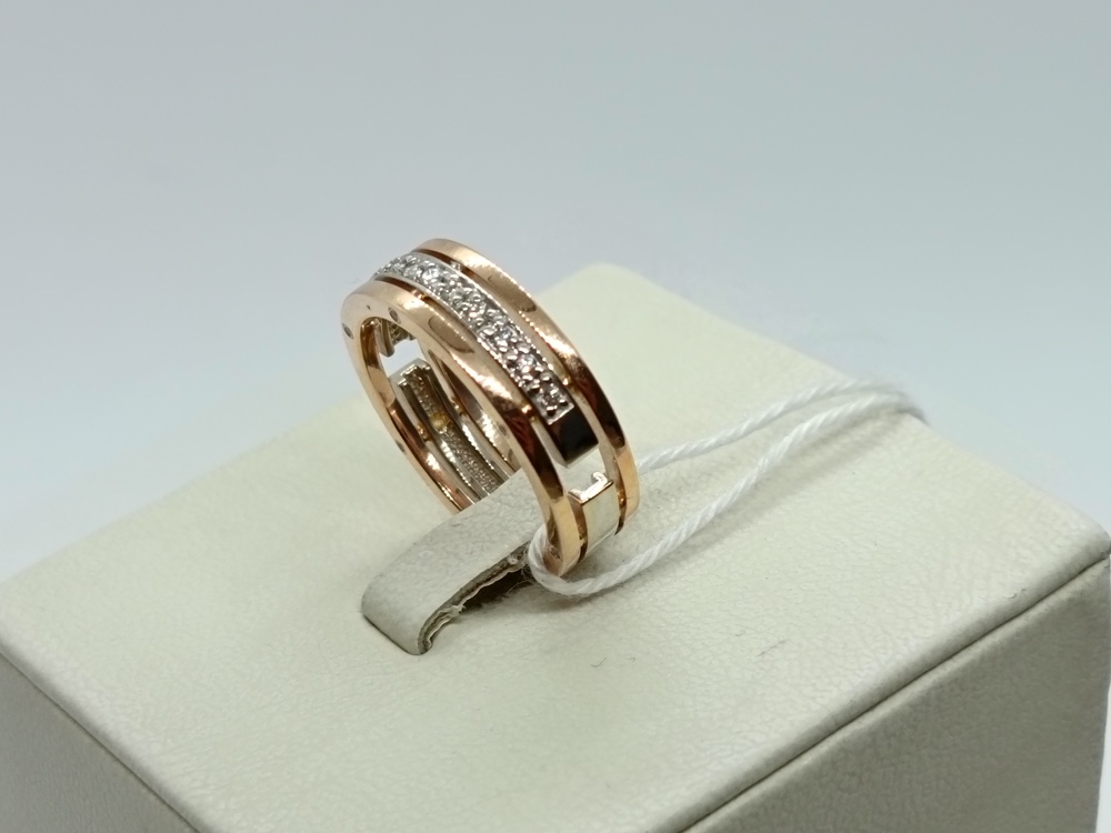 КОЛЬЦО БРИЛЛИАНТ Au 585