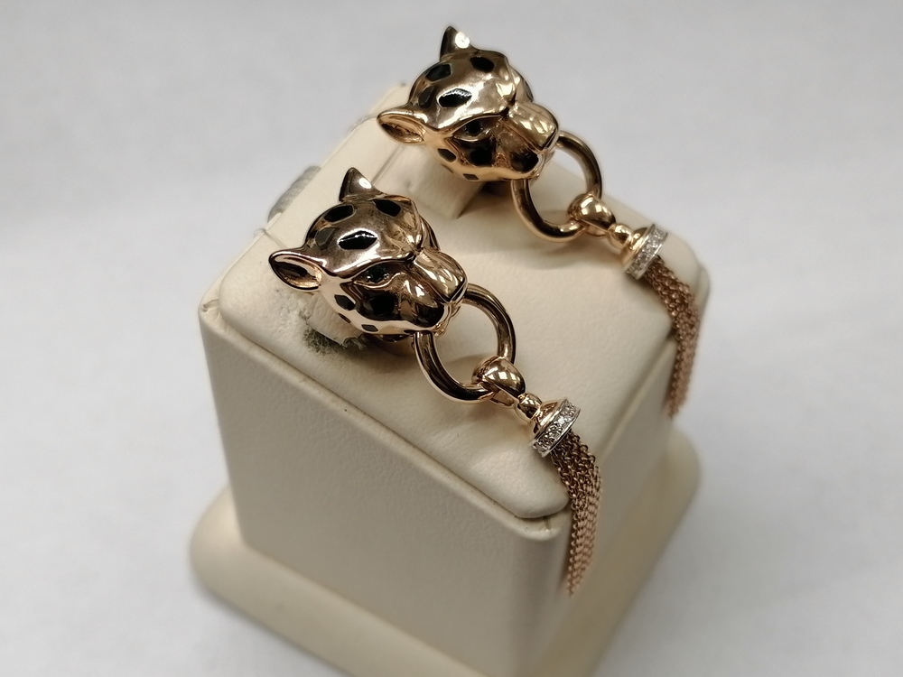 СЕРЬГИ С КАМНЯМИ (Au 585)