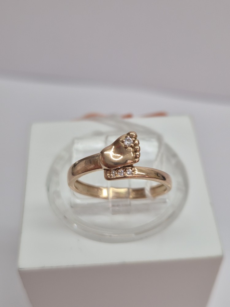 КОЛКМИ585 КОЛЬЦО С КАМНЯМИ (Au 585)