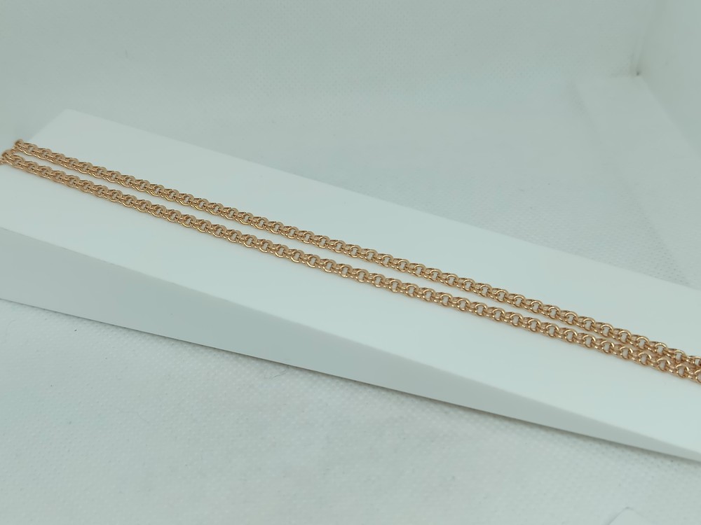 ЦЕПЬ ПУСТОТЕЛАЯ Бисмарк (Au 585)