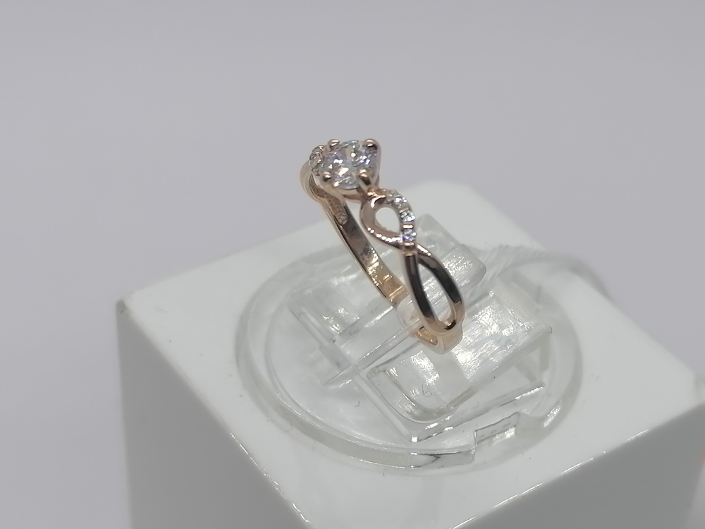 КОЛКМИ585 КОЛЬЦО С КАМНЯМИ (Au 585)