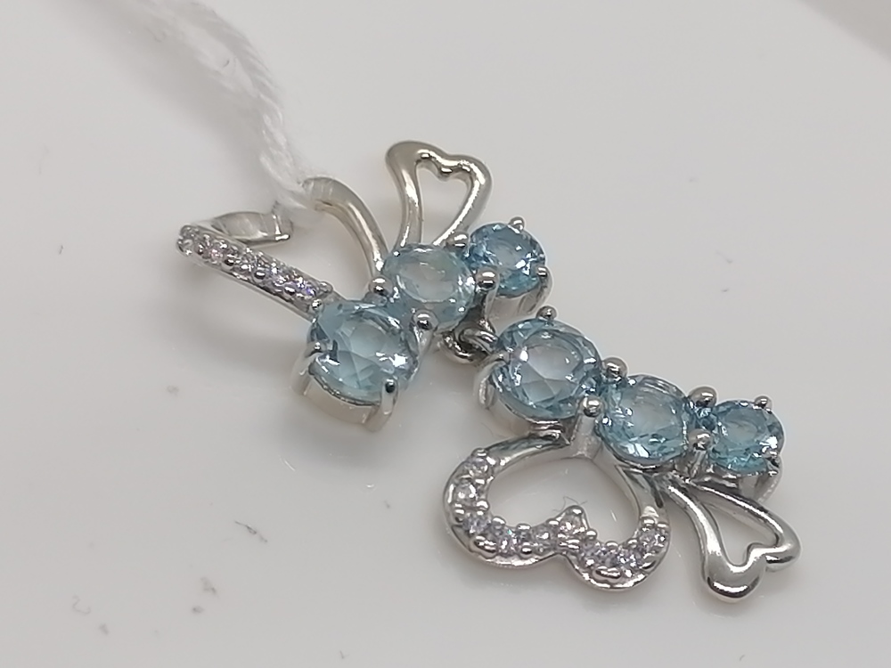 ПОДВЕСКА С КАМНЯМИ (Au 585)