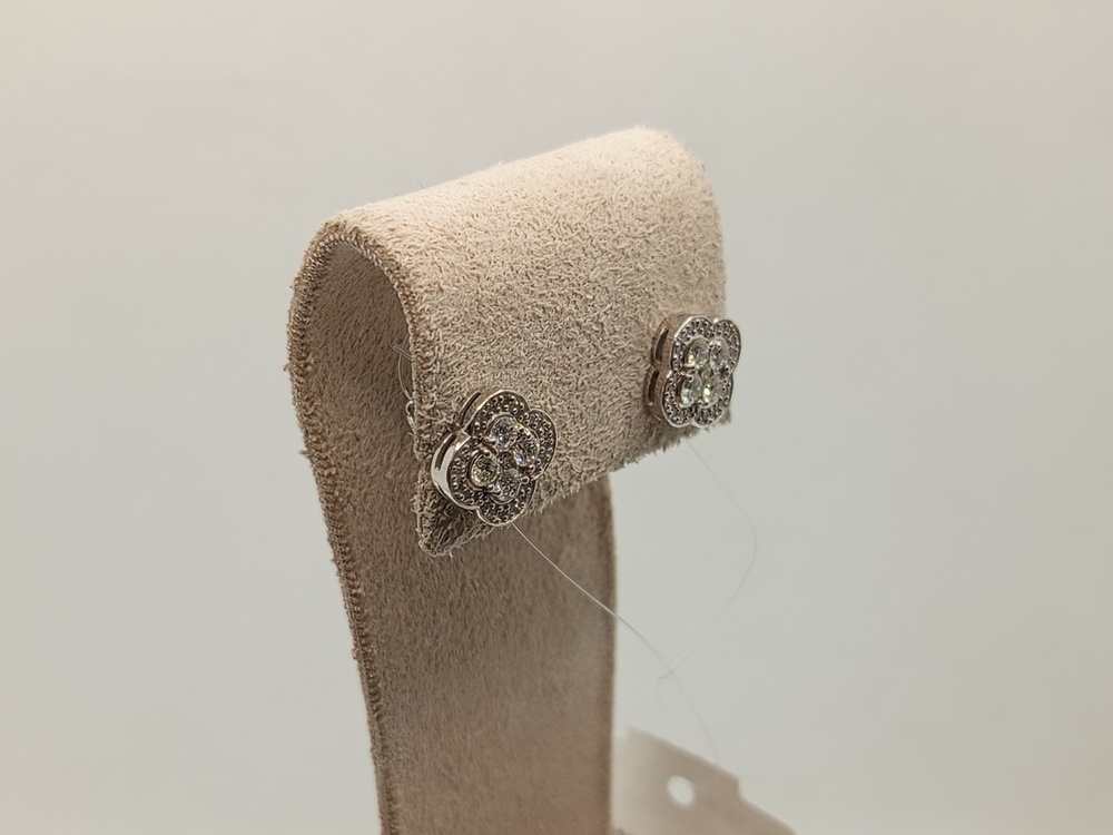 СЕРЬГИ ПУСЕТЫ Бриллиант (Au 585)