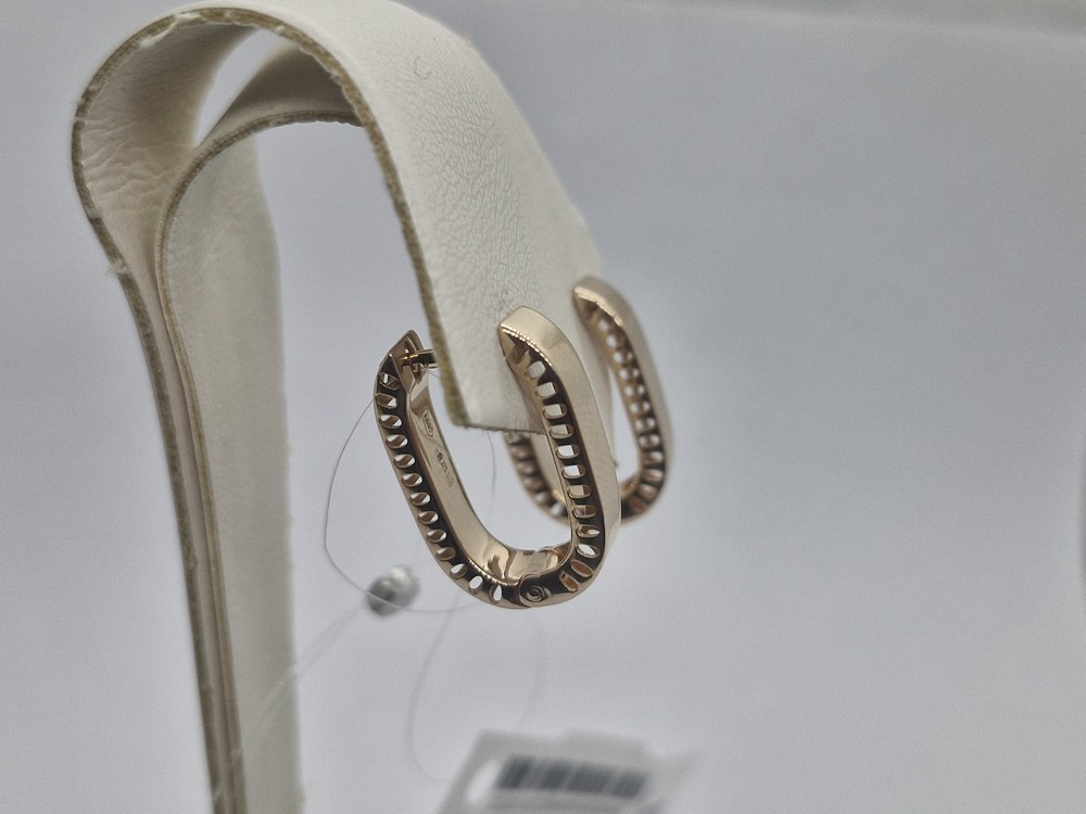 СЕРЬГИ БЕЗ КАМНЯ (Au 375) СЕРЬГИ БЕЗ КАМНЯ (Au 375)