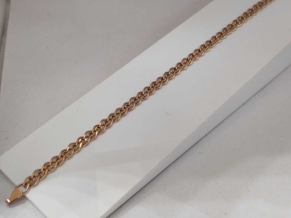 7080155П-20 БРАСЛЕТ ПУСТОТЕЛЫЙ Нона (Au 585)