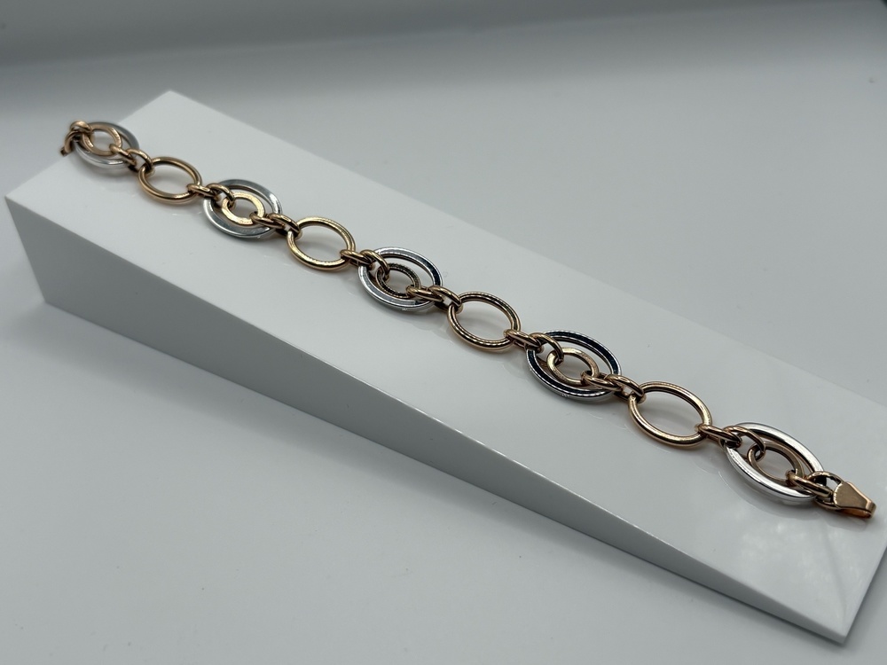 БРАСЛЕТ ПУСТОТЕЛЫЙ Фантазия Au 585