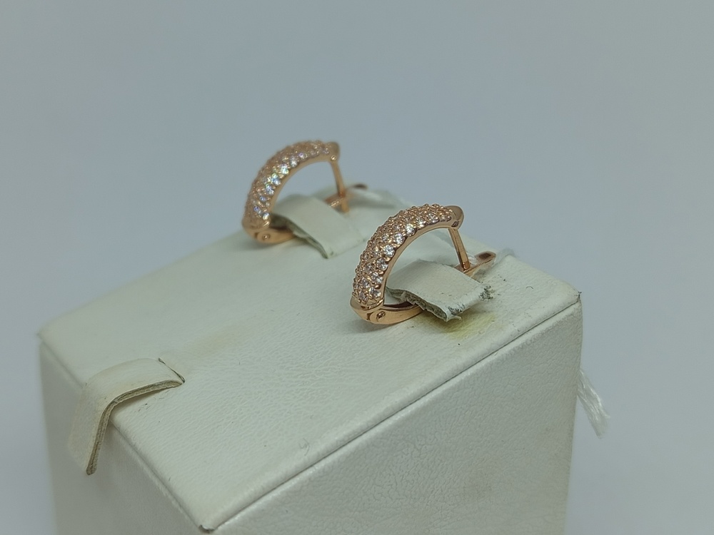 СЕРЬГИ С КАМНЯМИ (Au 585)