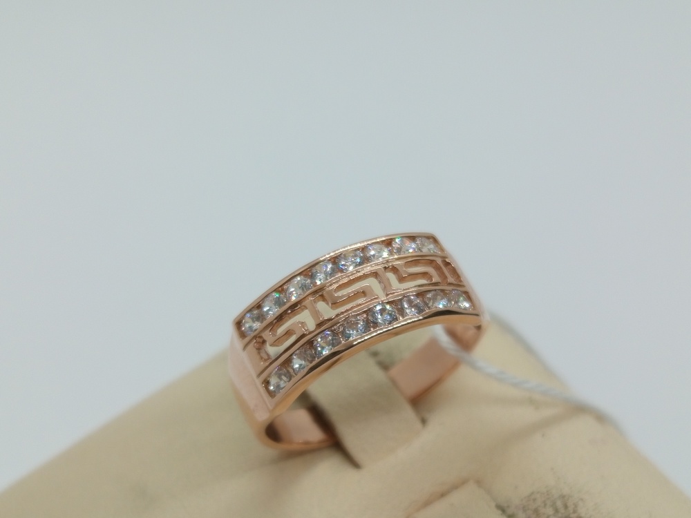 КОЛКМИ585 КОЛЬЦО С КАМНЯМИ (Au 585)