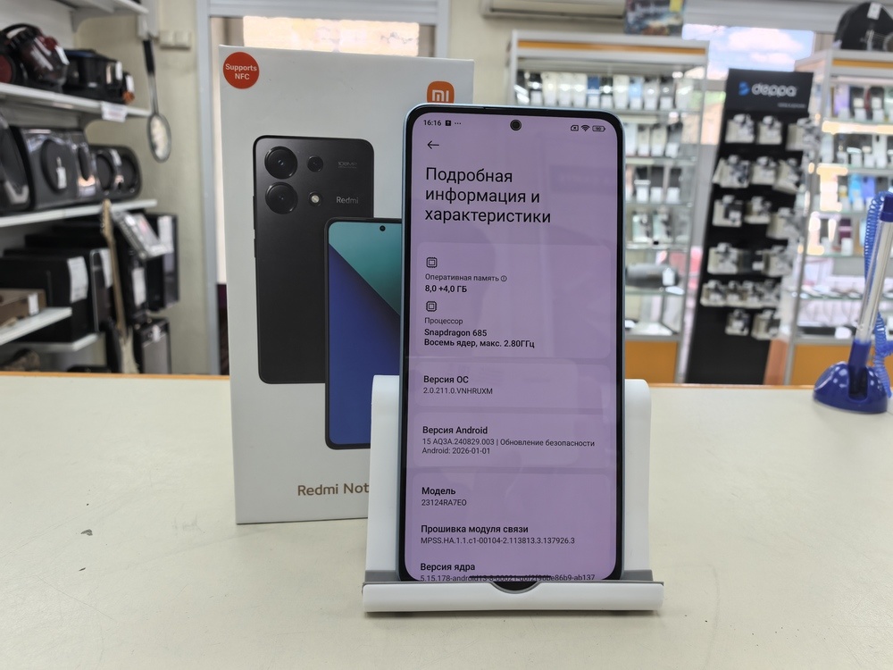 Смартфон Xiaomi Redmi note 13 8/256