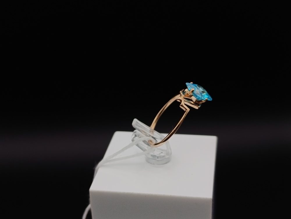 КОЛКМ585 КОЛЬЦО С КАМНЕМ (Au 585)