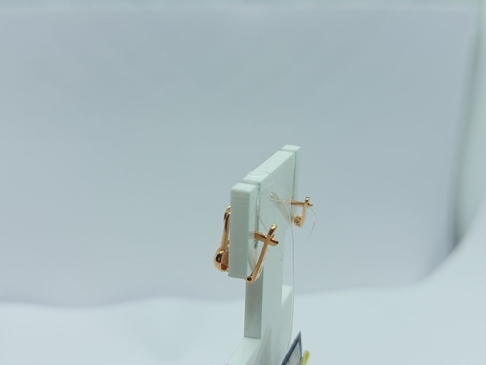 СЕРЬГИ С КАМНЯМИ (Au 585)