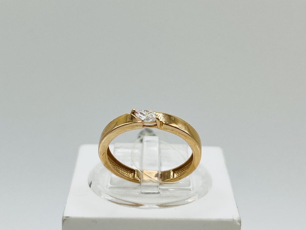 КОЛЬЦО С КАМНЕМ (Au 585)