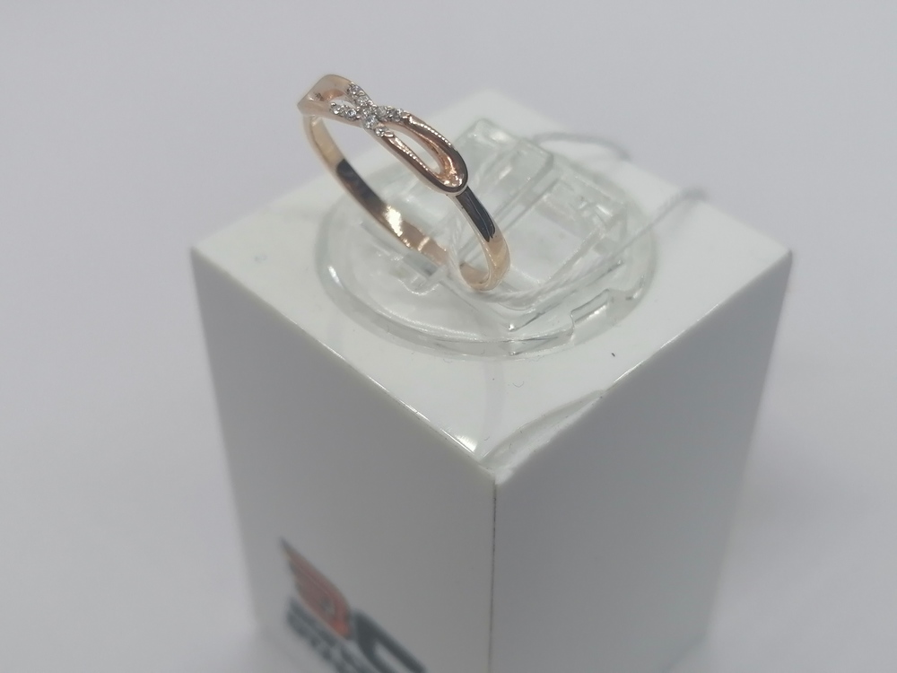 КОЛКМИ585 КОЛЬЦО С КАМНЯМИ (Au 585)