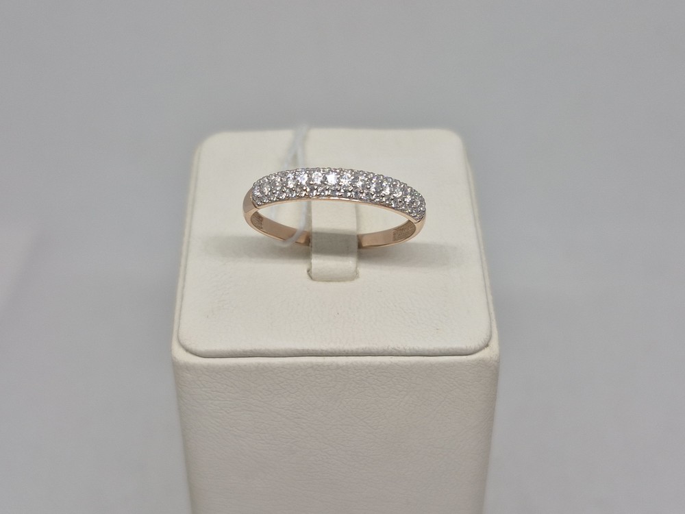 КОЛКМИ585 КОЛЬЦО С КАМНЯМИ (Au 585)