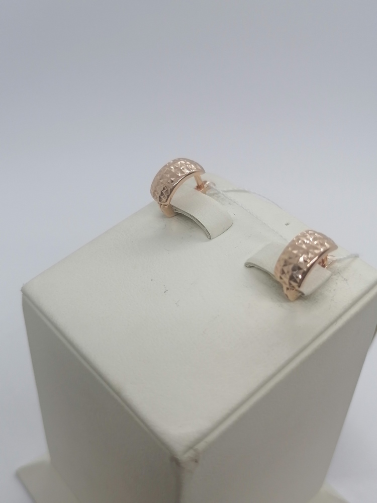 СЕРЬГИ БЕЗ КАМНЯ (Au 585)