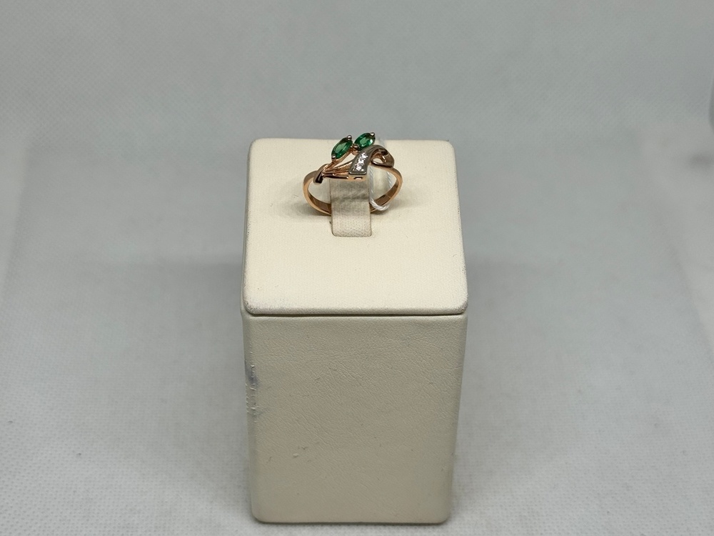 КОЛКМИ585 КОЛЬЦО С КАМНЯМИ (Au 585)