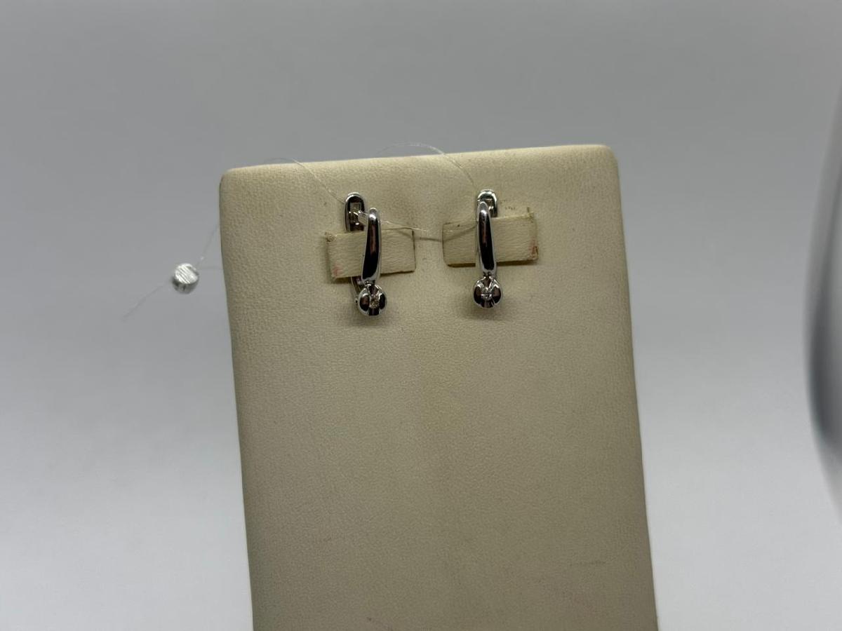 СЕРЬГИ БРИЛЛИАНТ (Ag 925)