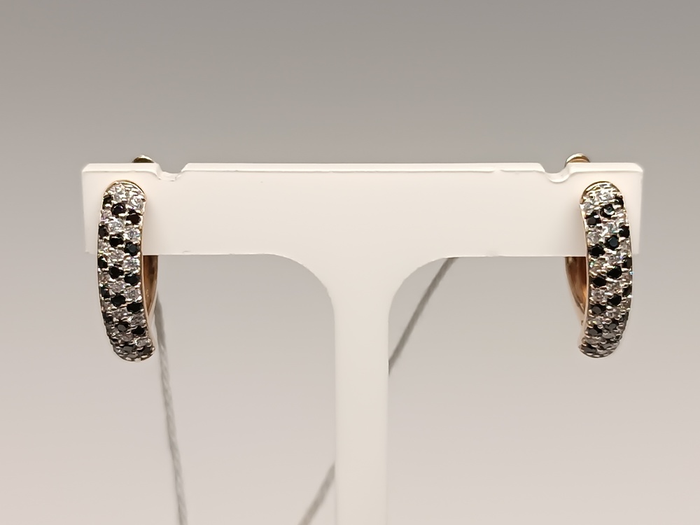 СКМИ585 СЕРЬГИ С КАМНЯМИ (Au 585)