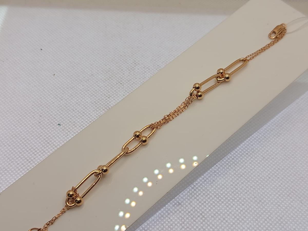 БРАСЛЕТ ФАНТАЗИЯ без камня (Au 585)