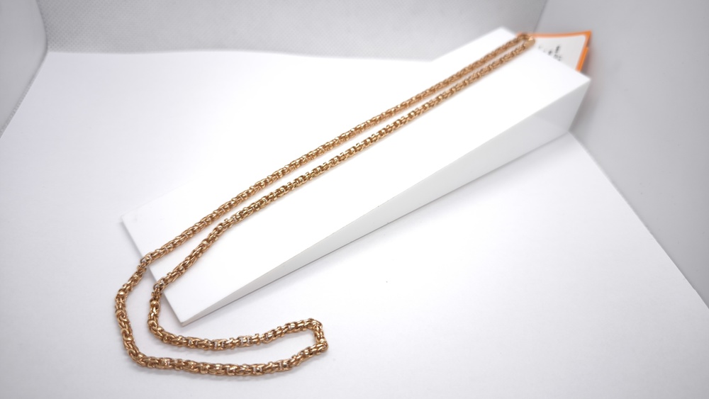 ЦЛМК585 ЦЕПЬ ПОЛНОВЕСНАЯ Мальвина королевская(лисий хвост) (Au 585) ЦЛМК585 ЦЕПЬ ПОЛНОВЕСНАЯ Мальвина королевская(лисий хвост) (Au 585)