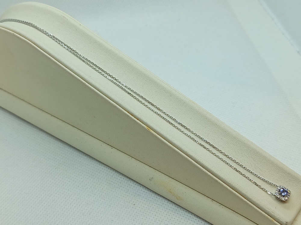 КОЛЬЕ С КАМНЯМИ Au 585