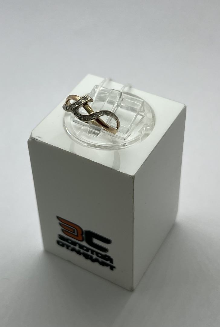 КОЛКМИ585 КОЛЬЦО С КАМНЯМИ (Au 585)