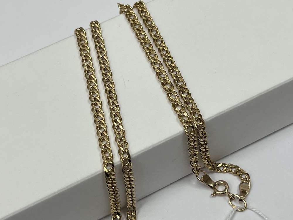 ЦПР2585 ЦЕПЬ ПУСТОТЕЛАЯ Ромб двойной (Au 585)