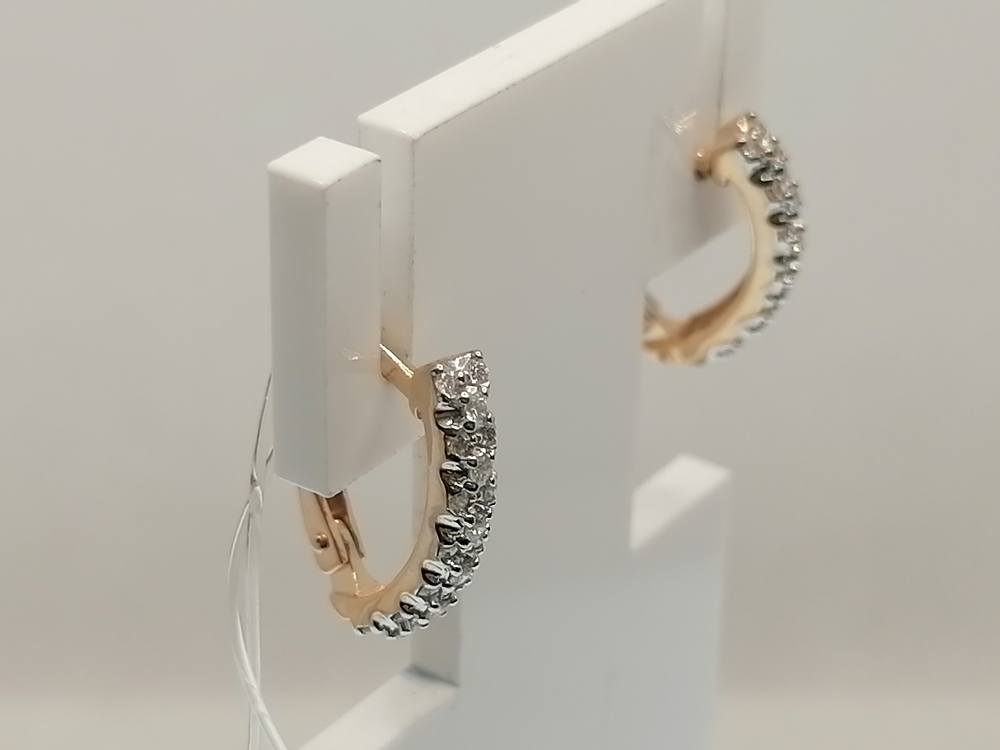 СЕРЬГИ БРИЛЛИАНТ (Au 585)