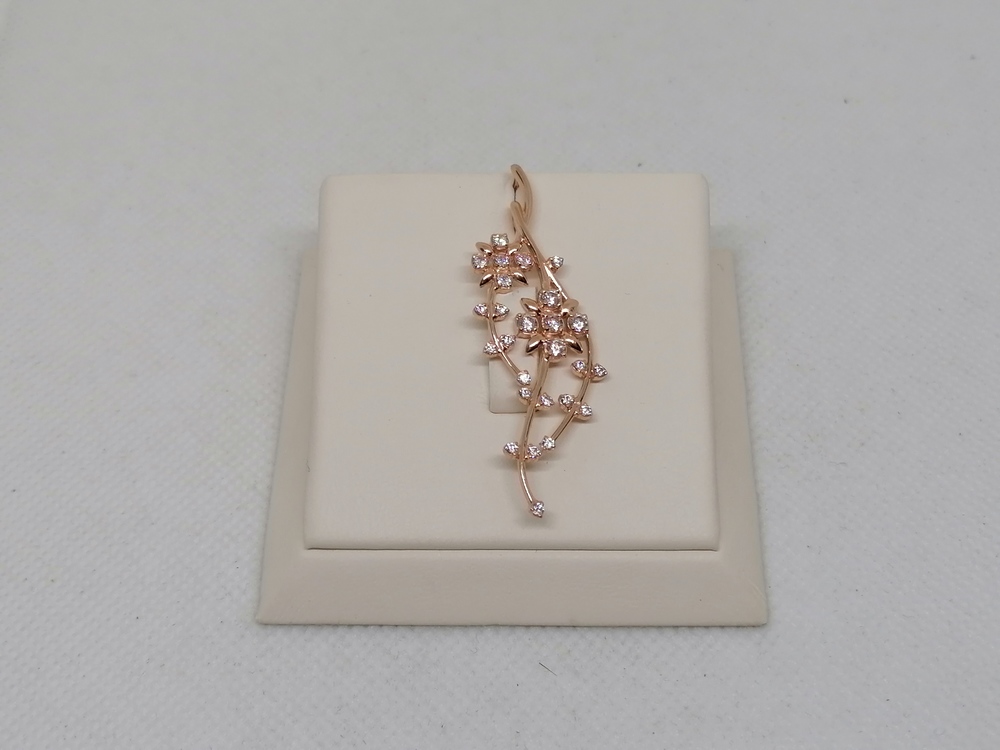 ПОДВЕСКА С КАМНЯМИ (Au 585)