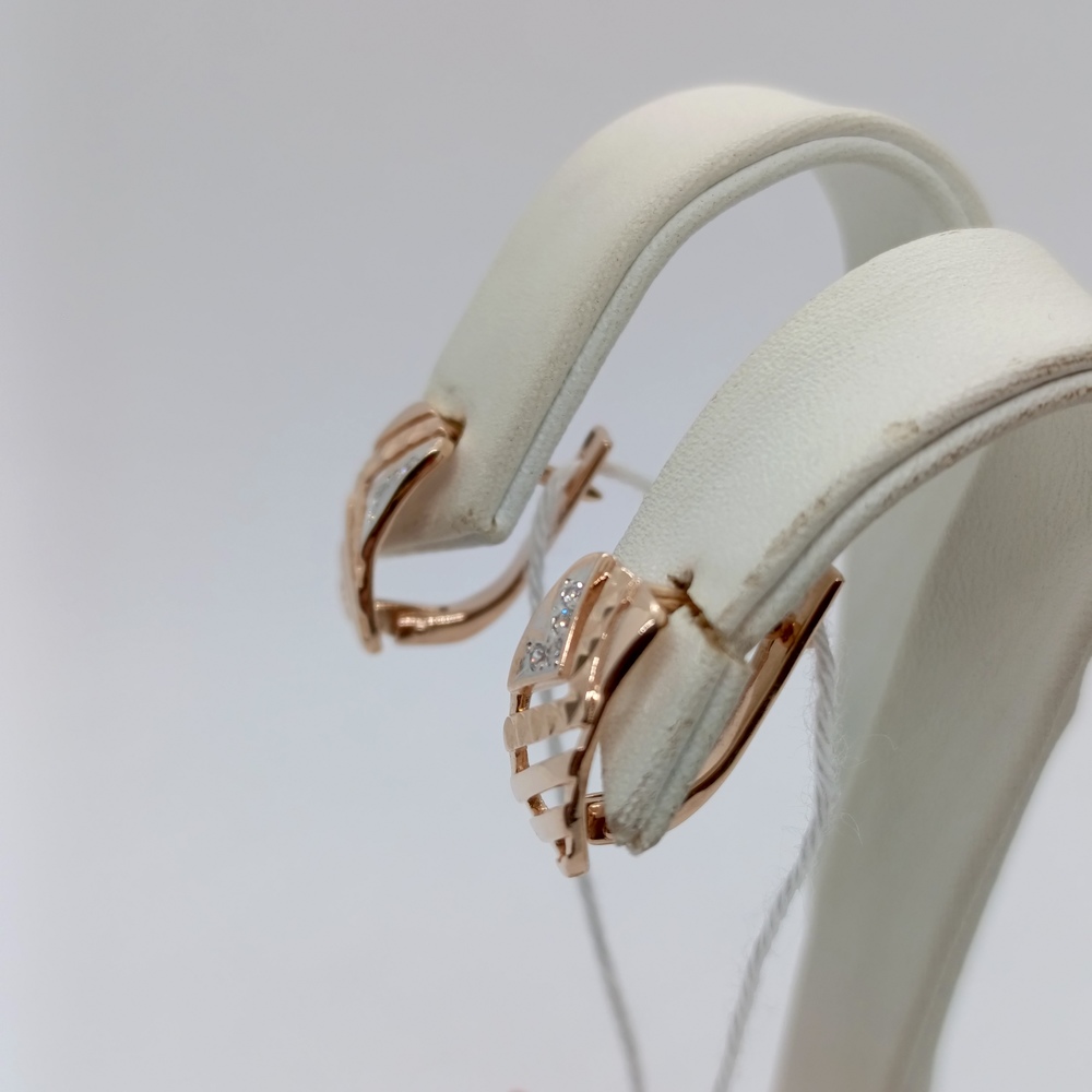 СЕРЬГИ С КАМНЯМИ (Au 585)