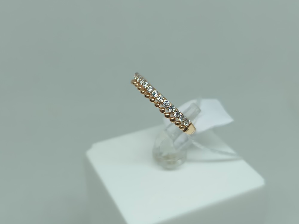КОЛКМИ585 КОЛЬЦО С КАМНЯМИ (Au 585)