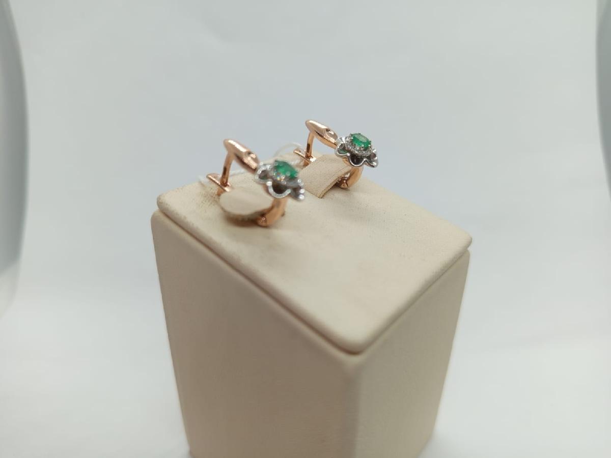 СЕРЬГИ БРИЛЛИАНТ (Au 585)