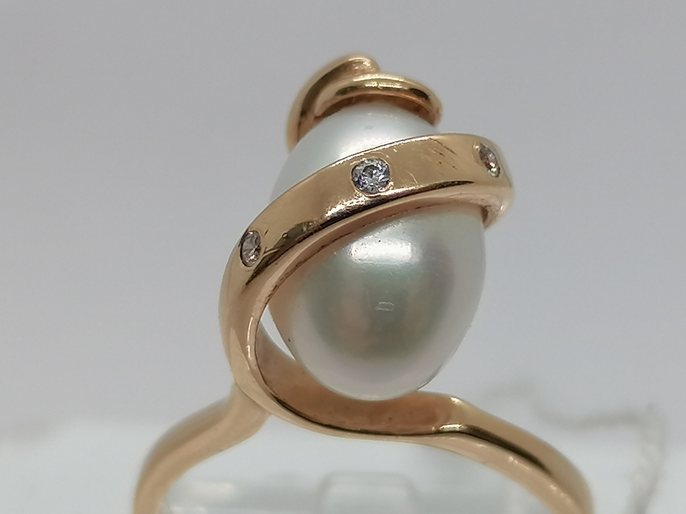 КОЛКМИ585 КОЛЬЦО С КАМНЯМИ (Au 585)