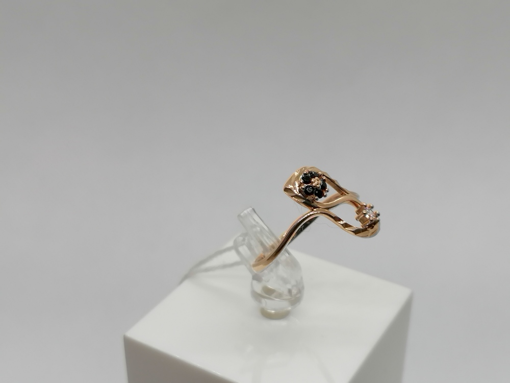 КОЛКМИ585 КОЛЬЦО С КАМНЯМИ (Au 585) КОЛКМИ585 КОЛЬЦО С КАМНЯМИ (Au 585)