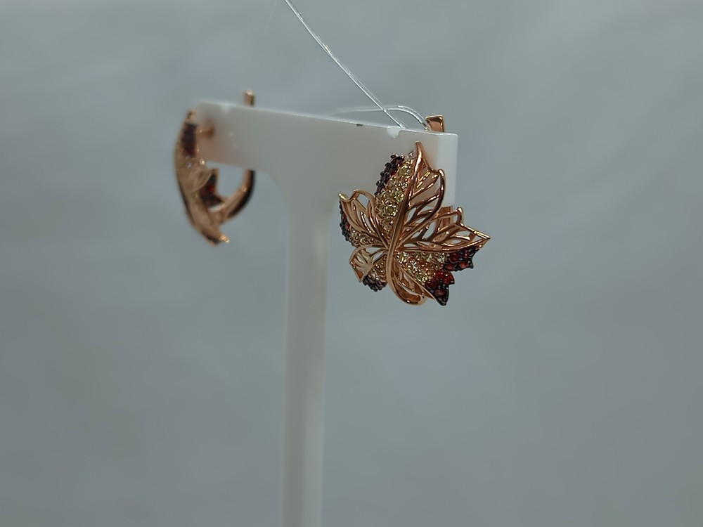 СЕРЬГИ С КАМНЯМИ (Au 585)