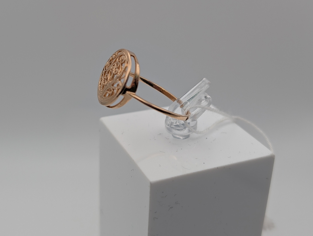 КОЛЬЦО БЕЗ КАМНЯ (Au 585)