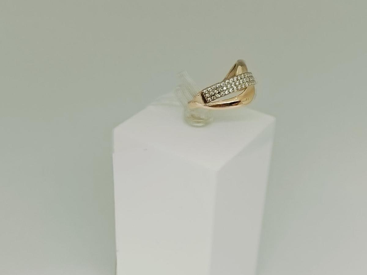 КОЛКМИ585 КОЛЬЦО С КАМНЯМИ (Au 585)