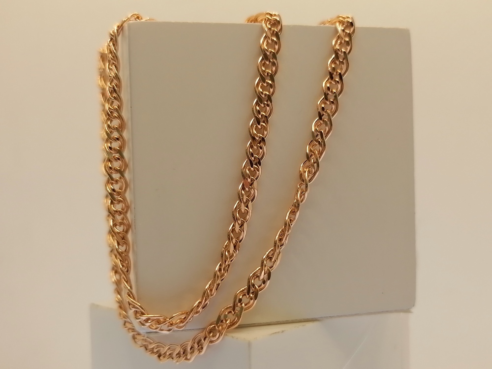 8050155П-50 ЦЕПЬ ПУСТОТЕЛАЯ Нона (Au 585)