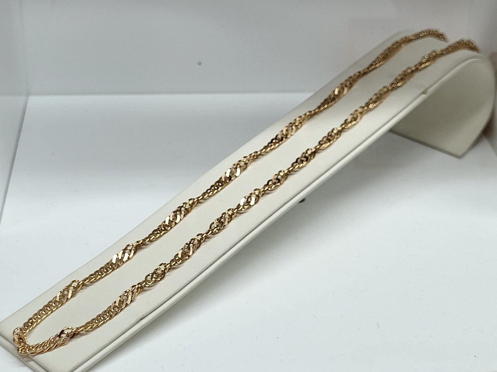 ЦЛСИ585 ЦЕПЬ ПОЛНОВЕСНАЯ Сингапур (Au 585)