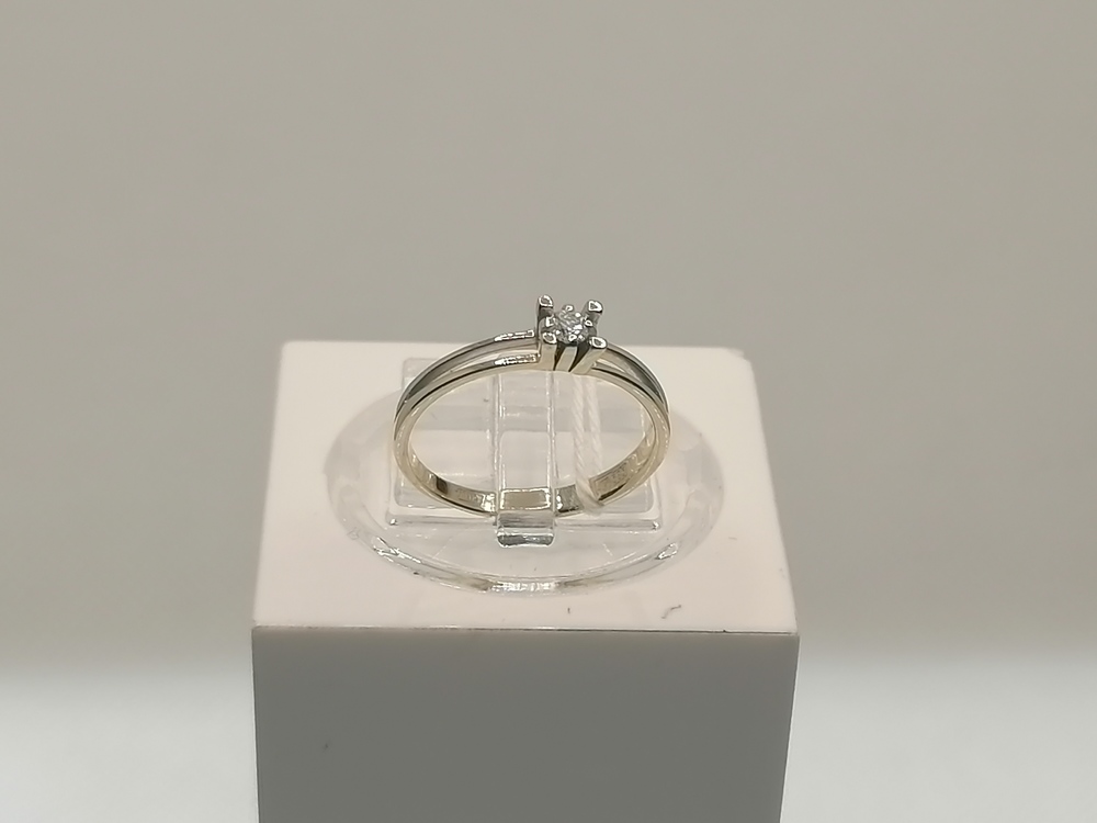 КОЛЬЦО БРИЛЛИАНТ Au 585