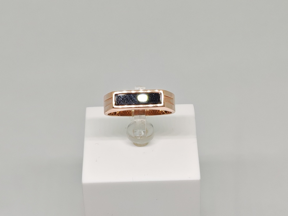 КОЛЬЦО ПЕЧАТКА с камнем (Au 585)